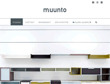 Tablet Screenshot of muunto.fi